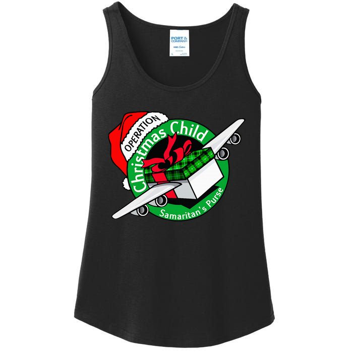 Operation Christmas Child Funny Holiday Presents Ladies Essential Tank