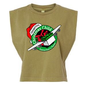 Operation Christmas Child Funny Holiday Presents Garment-Dyed Women's Muscle Tee