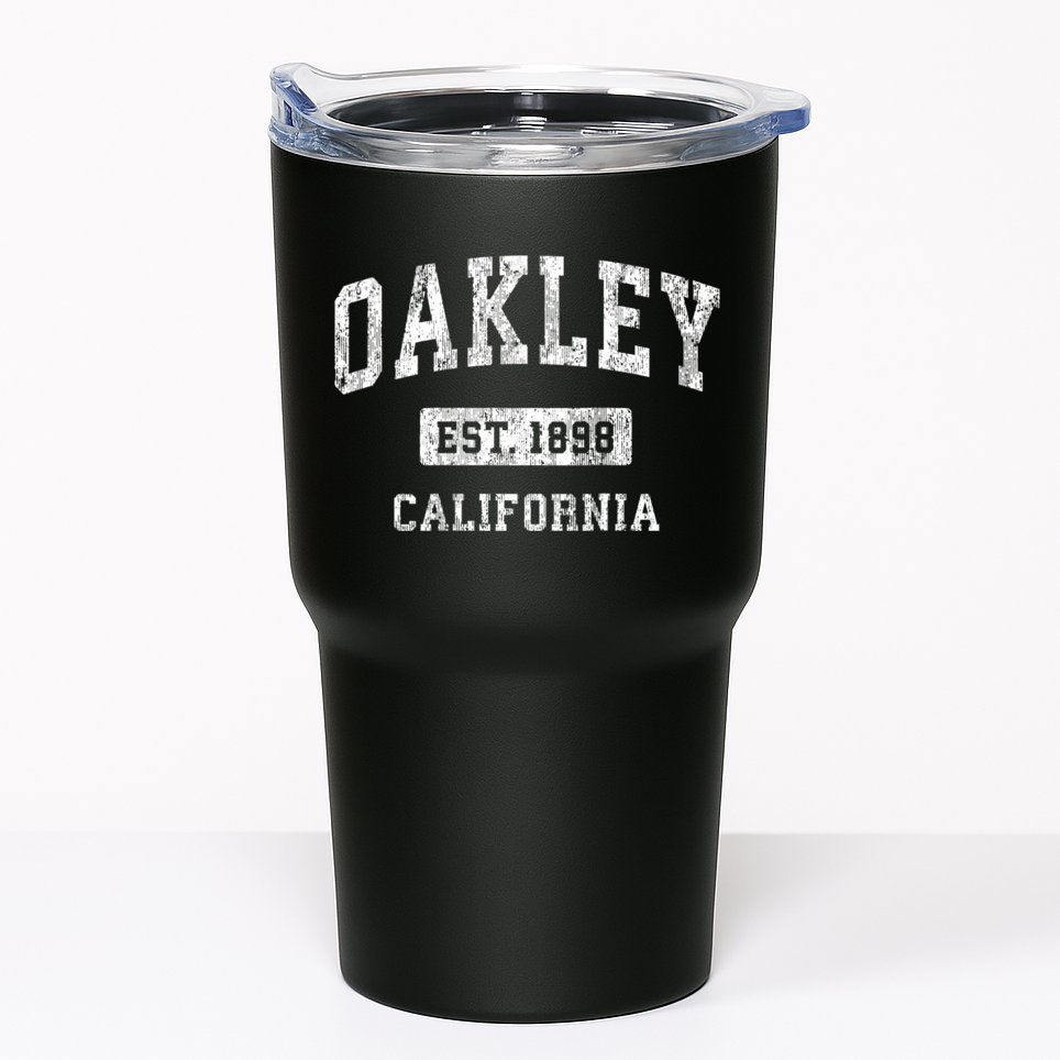 Oakley California Ca Vintage Sports Tumbler