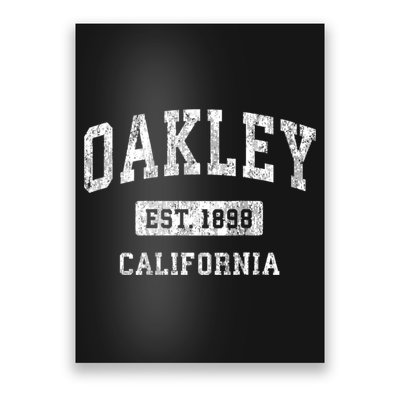 Oakley California Ca Vintage Sports Poster