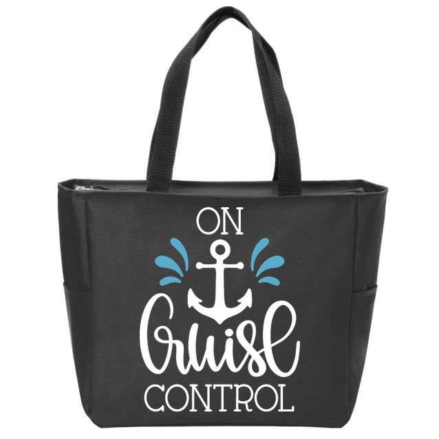 On Cruise Control Vacation Zip Tote Bag