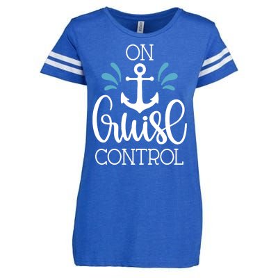 On Cruise Control Vacation Enza Ladies Jersey Football T-Shirt