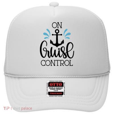 On Cruise Control Vacation High Crown Mesh Back Trucker Hat