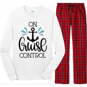 On Cruise Control Vacation Long Sleeve Pajama Set