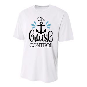 On Cruise Control Vacation Youth Performance Sprint T-Shirt