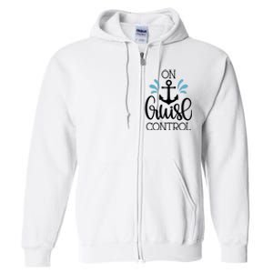 On Cruise Control Vacation Full Zip Hoodie