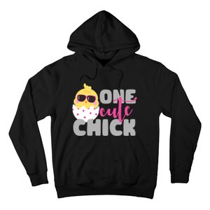 One Cute Chick Funny Hoodie