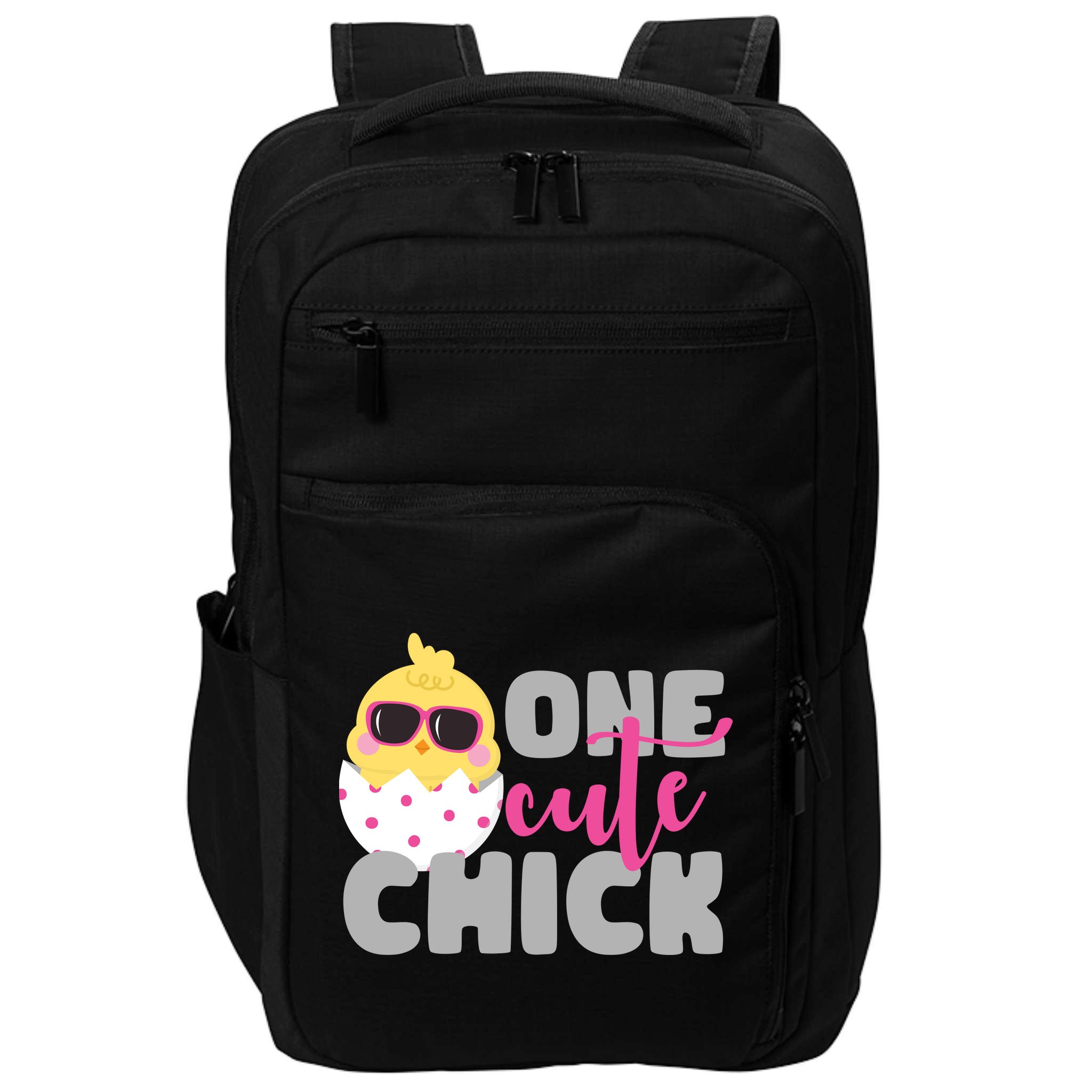 One Cute Chick Funny Impact Tech Backpack