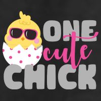 One Cute Chick Funny Adult Drive Performance Visor