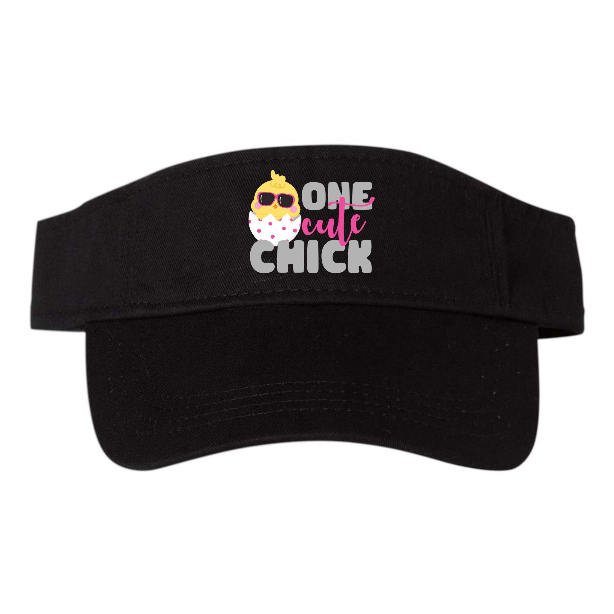 One Cute Chick Funny Visor