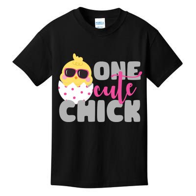 One Cute Chick Funny Kids T-Shirt