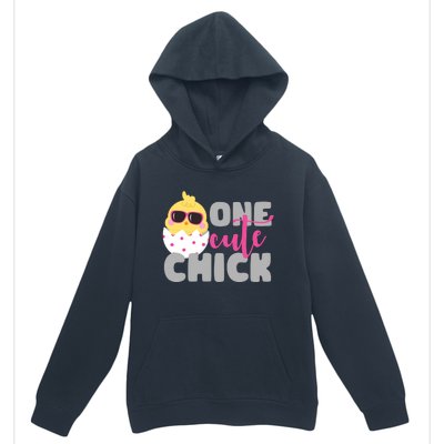 One Cute Chick Funny Urban Pullover Hoodie