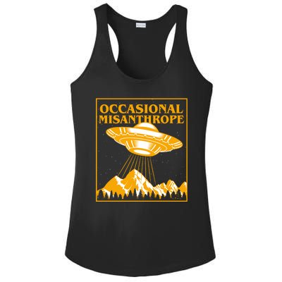 Occasional Misanthrope UFO Ladies PosiCharge Competitor Racerback Tank