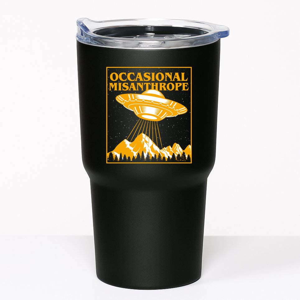 Occasional Misanthrope UFO Tumbler