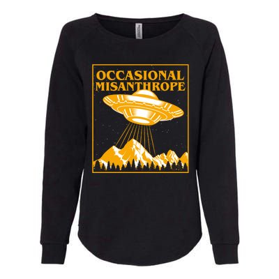 Occasional Misanthrope UFO Womens California Wash Sweatshirt