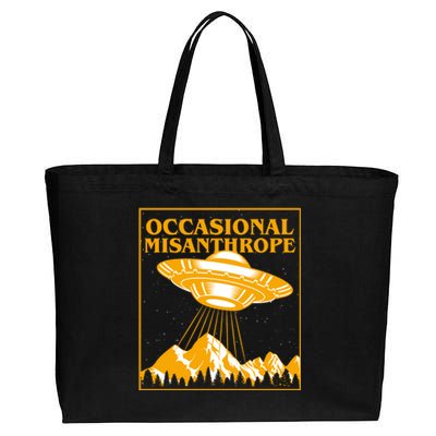 Occasional Misanthrope UFO Cotton Canvas Jumbo Tote