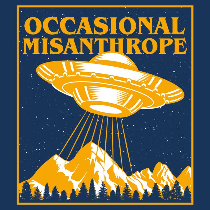 Occasional Misanthrope UFO Cooling Performance Crew T-Shirt