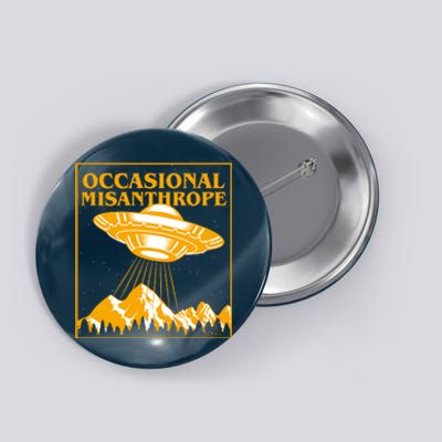 Occasional Misanthrope UFO Button