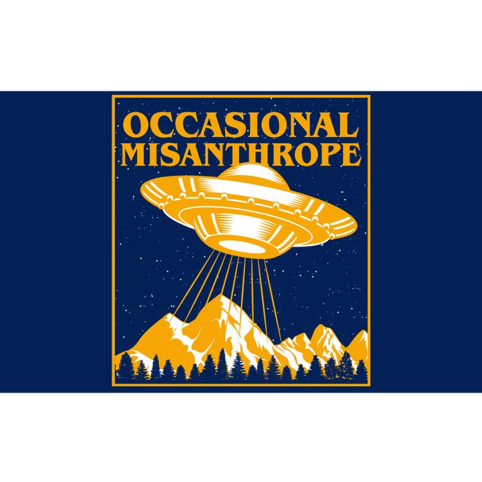 Occasional Misanthrope UFO Bumper Sticker