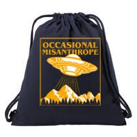 Occasional Misanthrope UFO Drawstring Bag