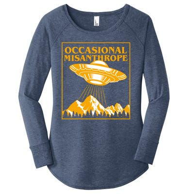 Occasional Misanthrope UFO Women's Perfect Tri Tunic Long Sleeve Shirt