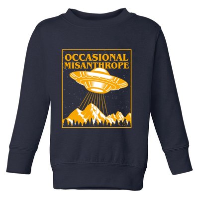 Occasional Misanthrope UFO Toddler Sweatshirt