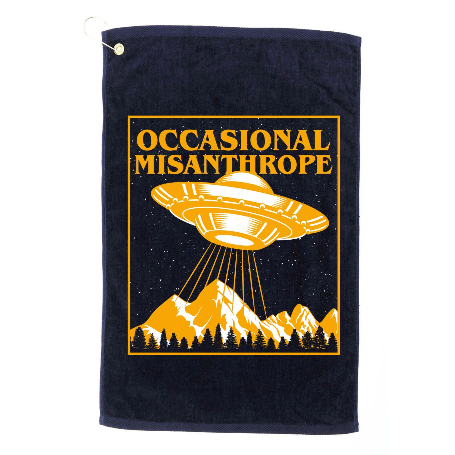 Occasional Misanthrope UFO Golf Towel