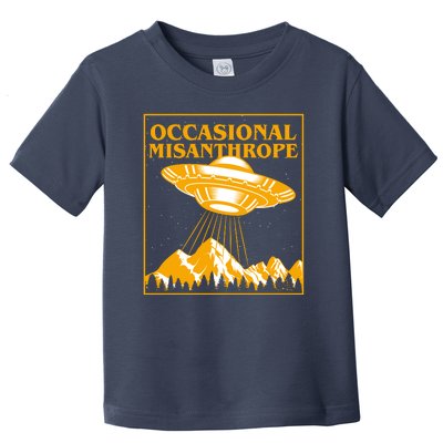 Occasional Misanthrope UFO Toddler T-Shirt