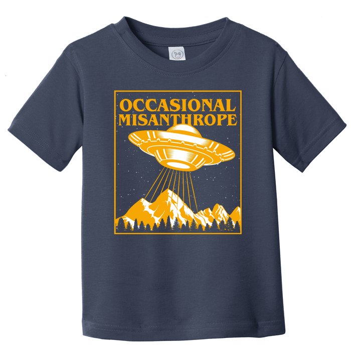 Occasional Misanthrope UFO Toddler T-Shirt