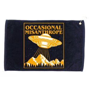 Occasional Misanthrope UFO Grommeted Golf Towel