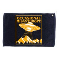 Occasional Misanthrope UFO Grommeted Golf Towel