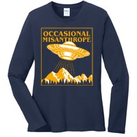 Occasional Misanthrope UFO Ladies Long Sleeve Shirt