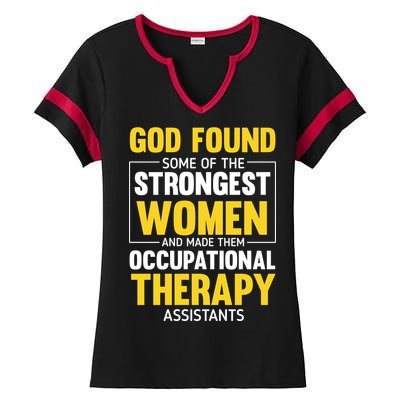 Occupational Therapy Assistants Ladies Halftime Notch Neck Tee