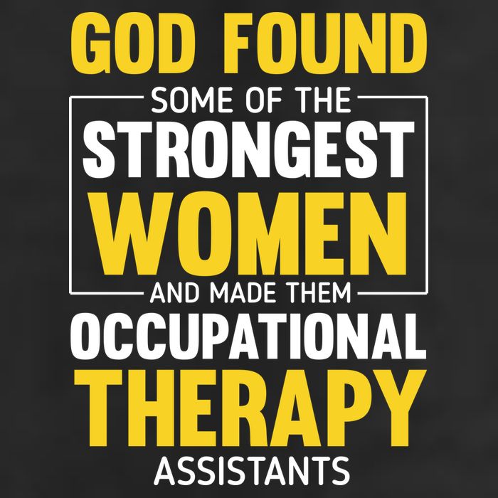 Occupational Therapy Assistants 7 Panel Mesh Trucker Snapback Hat