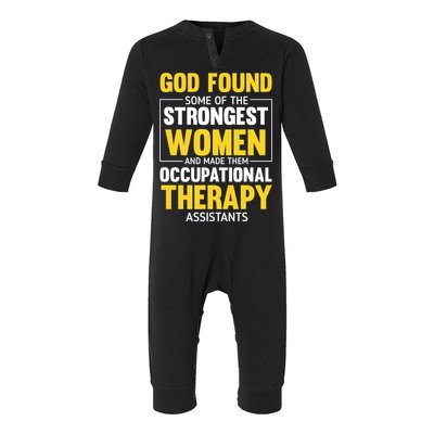 Occupational Therapy Assistants Infant Fleece One Piece