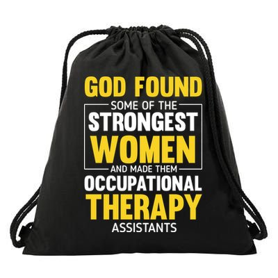 Occupational Therapy Assistants Drawstring Bag