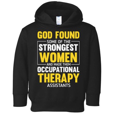 Occupational Therapy Assistants Toddler Hoodie