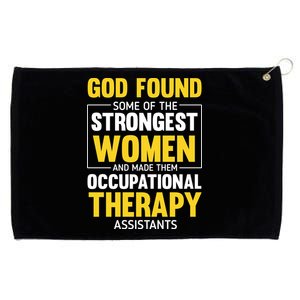 Occupational Therapy Assistants Grommeted Golf Towel