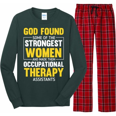 Occupational Therapy Assistants Long Sleeve Pajama Set