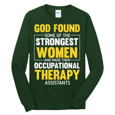 Occupational Therapy Assistants Tall Long Sleeve T-Shirt