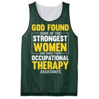 Occupational Therapy Assistants Mesh Reversible Basketball Jersey Tank