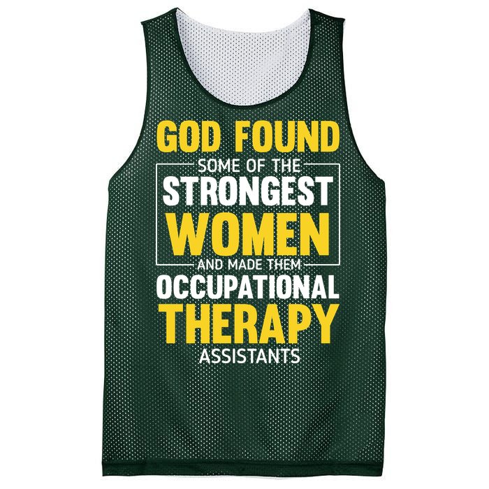 Occupational Therapy Assistants Mesh Reversible Basketball Jersey Tank