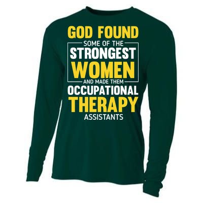 Occupational Therapy Assistants Cooling Performance Long Sleeve Crew