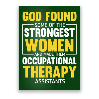 Occupational Therapy Assistants Poster