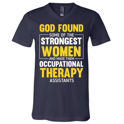 Occupational Therapy Assistants V-Neck T-Shirt