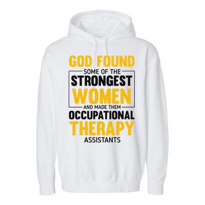 Occupational Therapy Assistants Garment-Dyed Fleece Hoodie