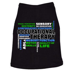 Occupational Therapy Word Cloud Doggie Tank