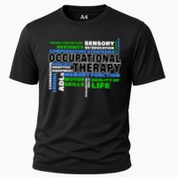 Occupational Therapy Word Cloud Cooling Performance Crew T-Shirt