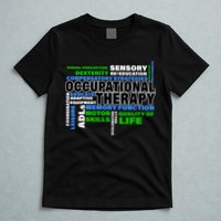 Occupational Therapy Word Cloud T-Shirt