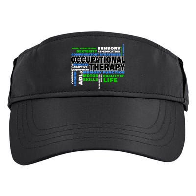 Occupational Therapy Word Cloud Adult Drive Performance Visor